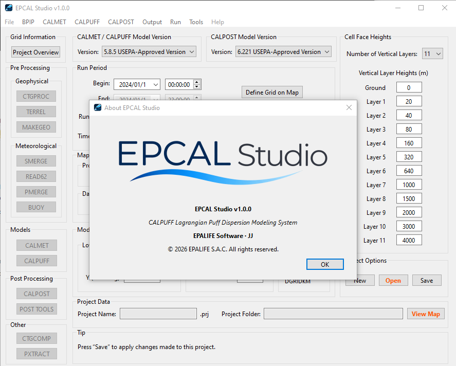 EPCAL Studio Project Overview