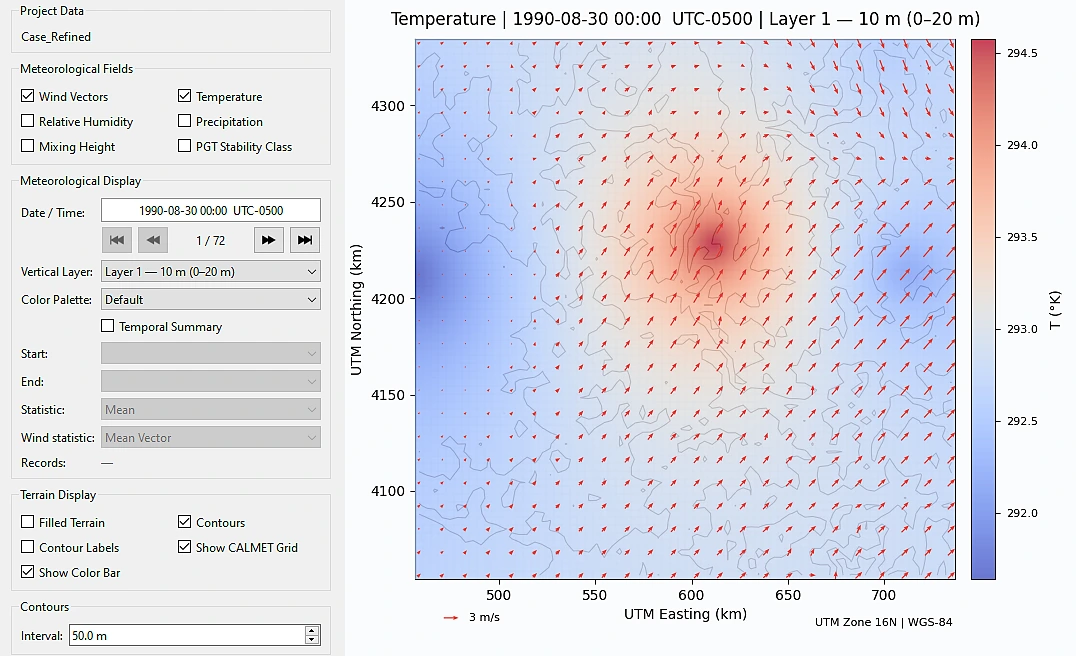 EPCAL Studio CALMET Viewer