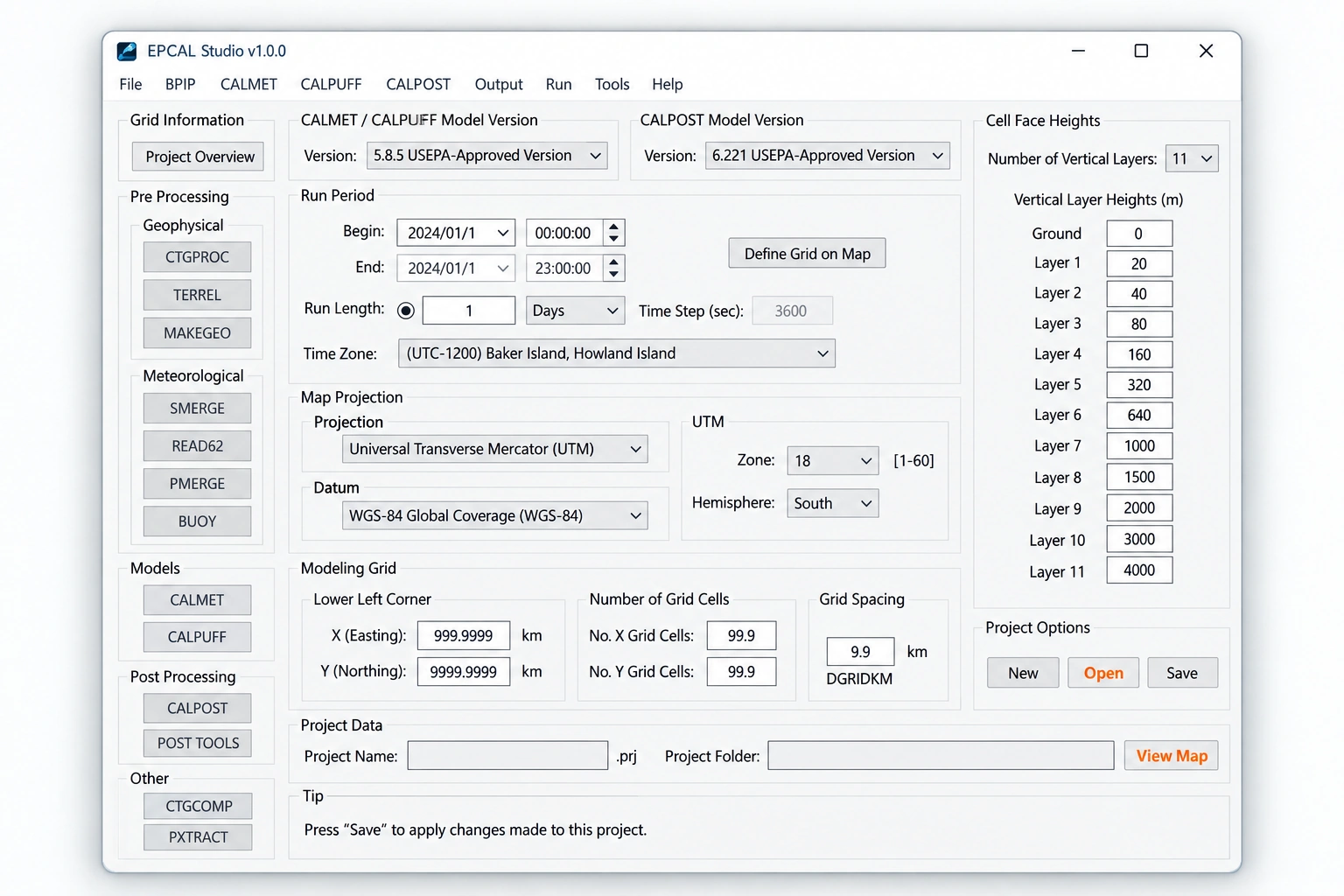 EPCAL Studio Project Overview